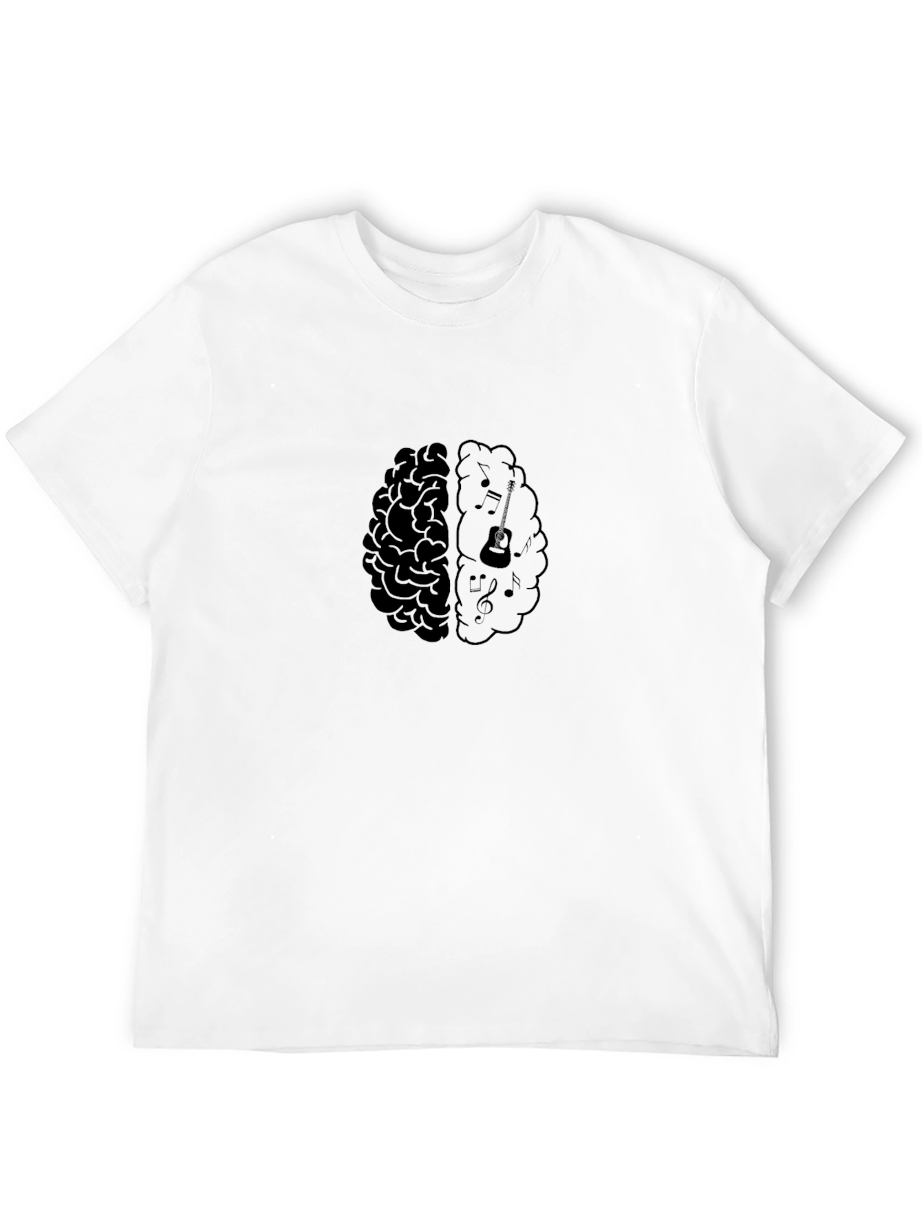 Musical Mind T-Shirt - Brain Graphic Tee