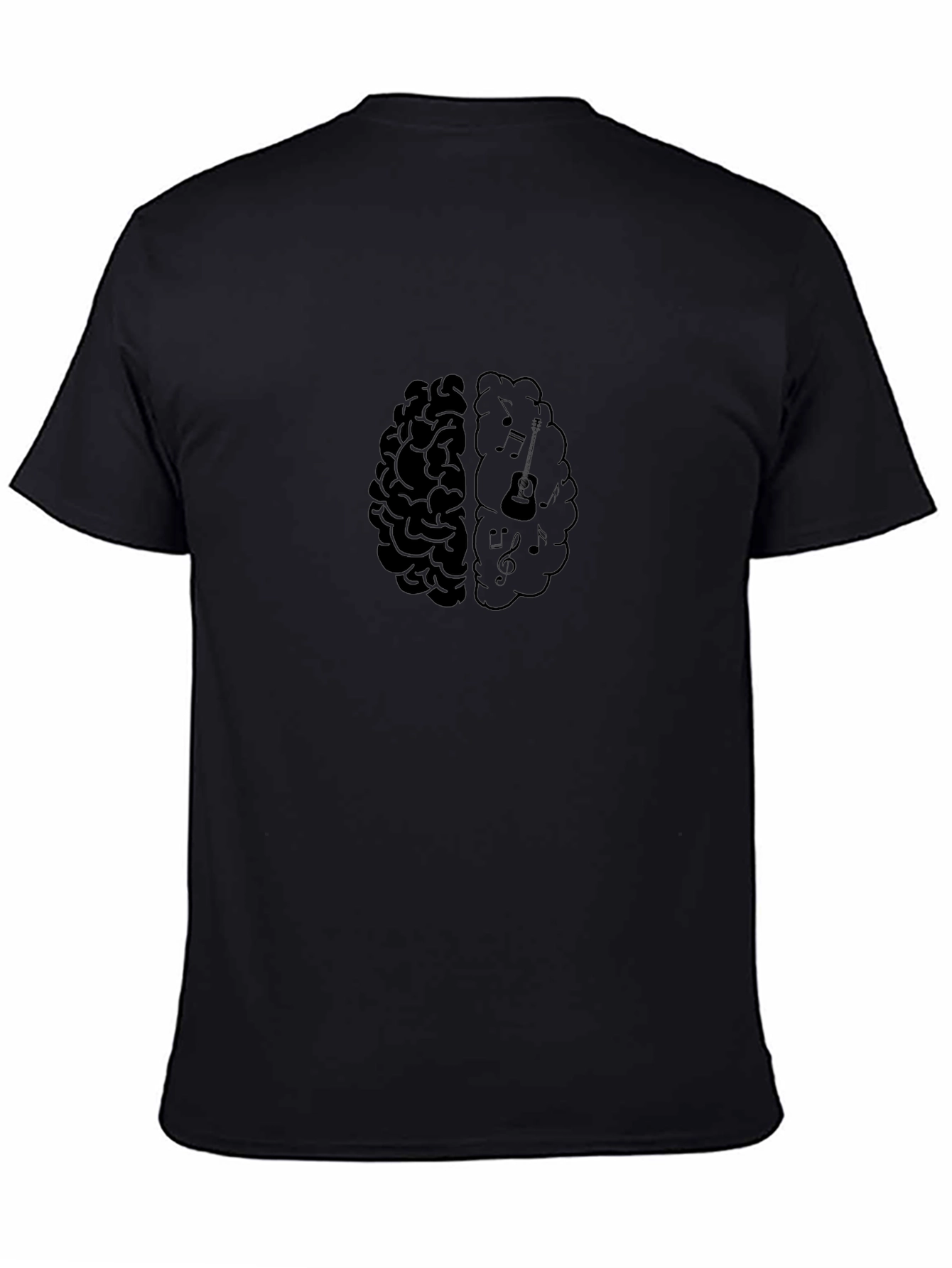 Musical Mind T-Shirt - Brain Graphic Tee