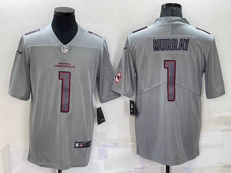 Men's Arizona Cardinals Kyler Murray #1 Gray Alternate Game Jerseys