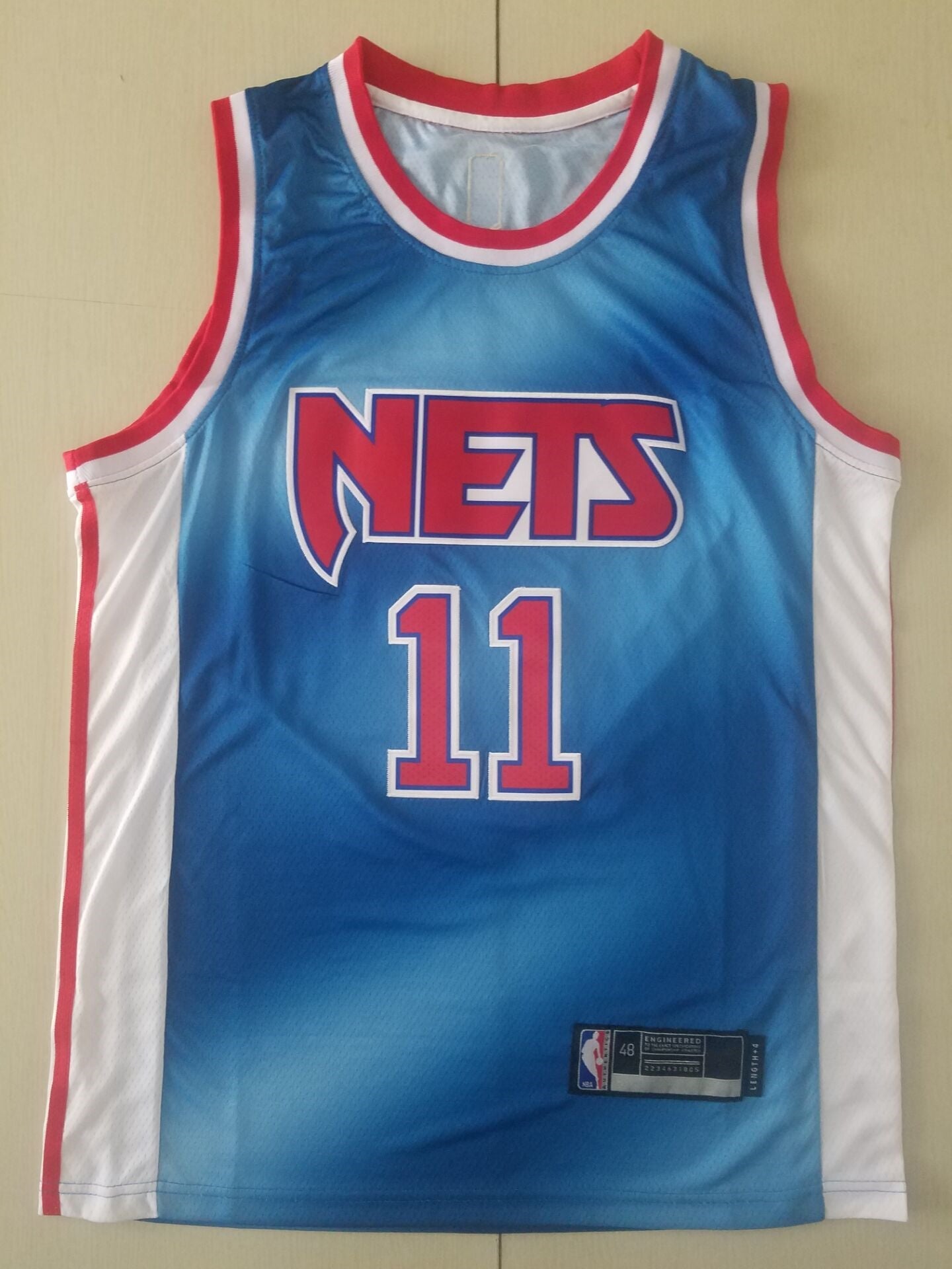 Men's Brooklyn Nets Kyrie Irving #11 Blue Swingman Player Jerseys