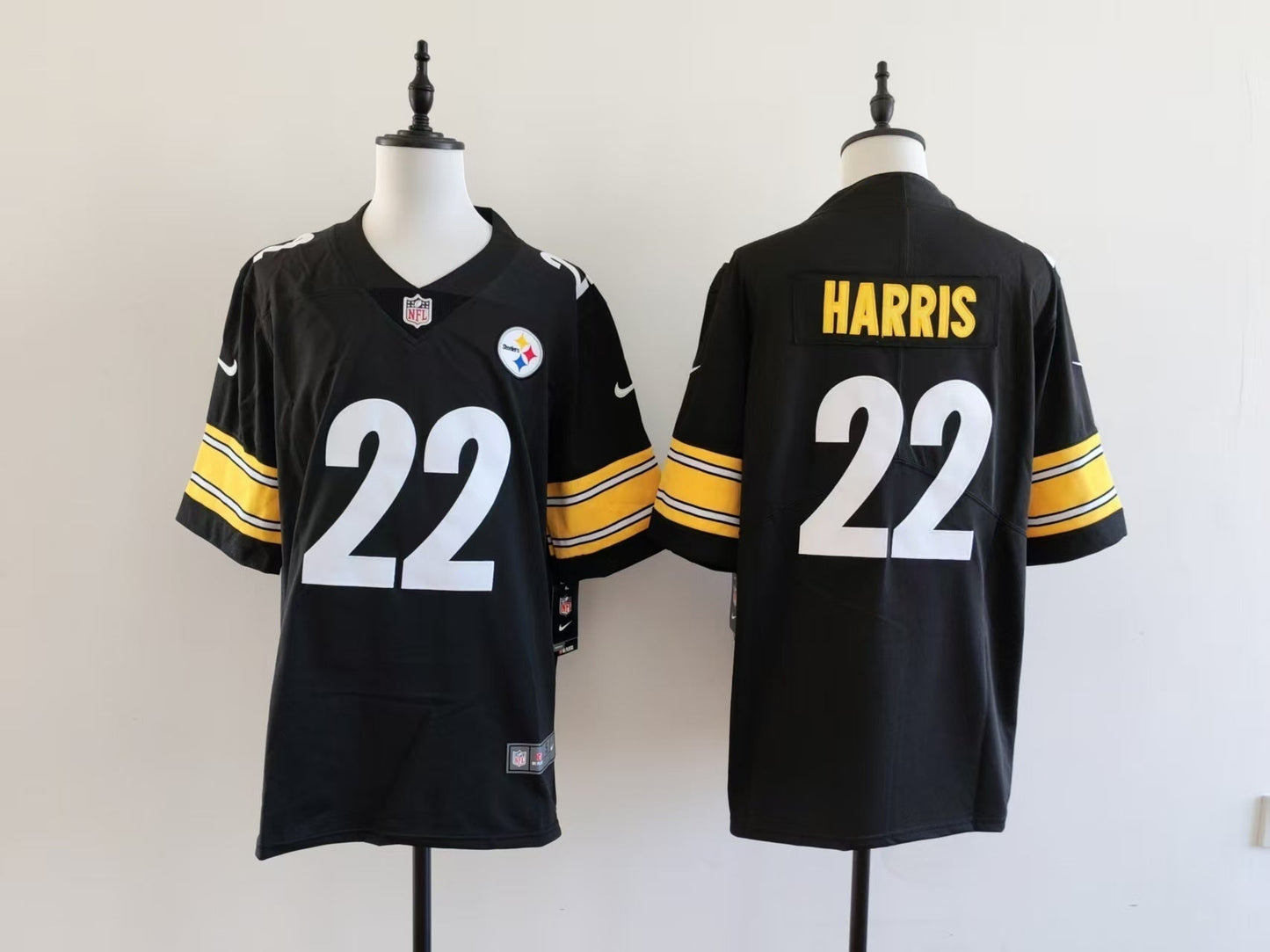 Men's Pittsburgh Steelers Najee Harris Nike Jersey -  Black