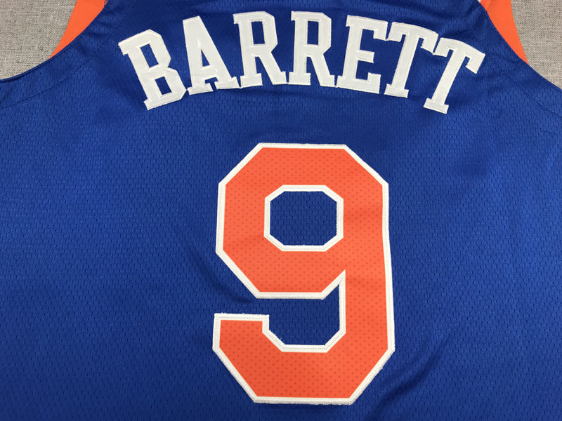Men's New York Knicks RJ Barrett Fanatics Branded Blue Replica Fast Break Jerseys