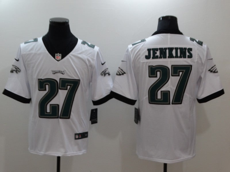 Men's Philadelphia Eagles Malcom Jenkins #27 White Game Jerseys