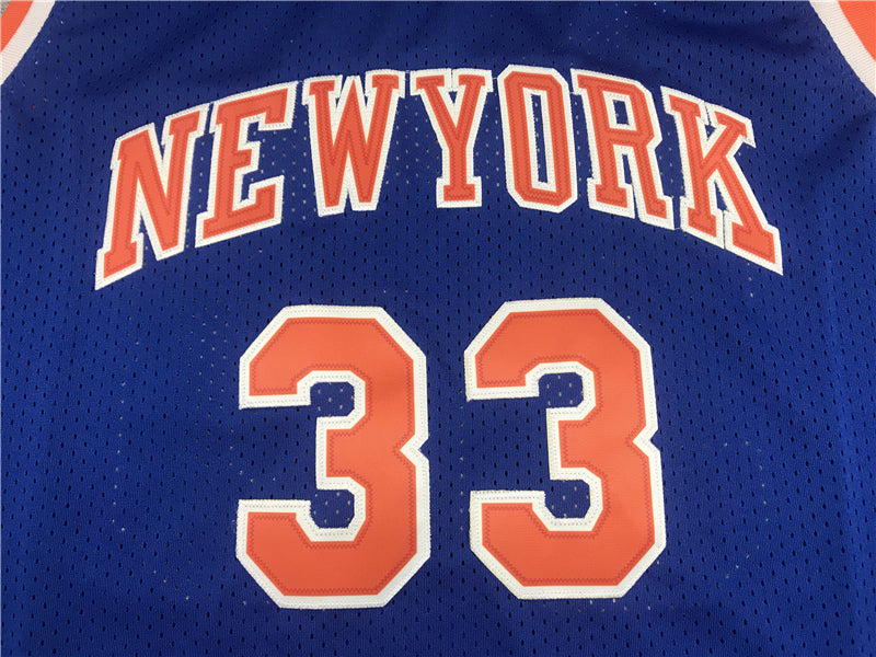Men's New York Knicks Patrick Ewing 1991-92 Hardwood Classics Player Jerseys