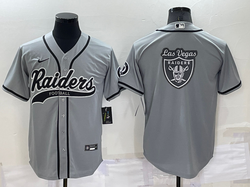 Men's Las Vegas Raiders Gray Game Jerseys