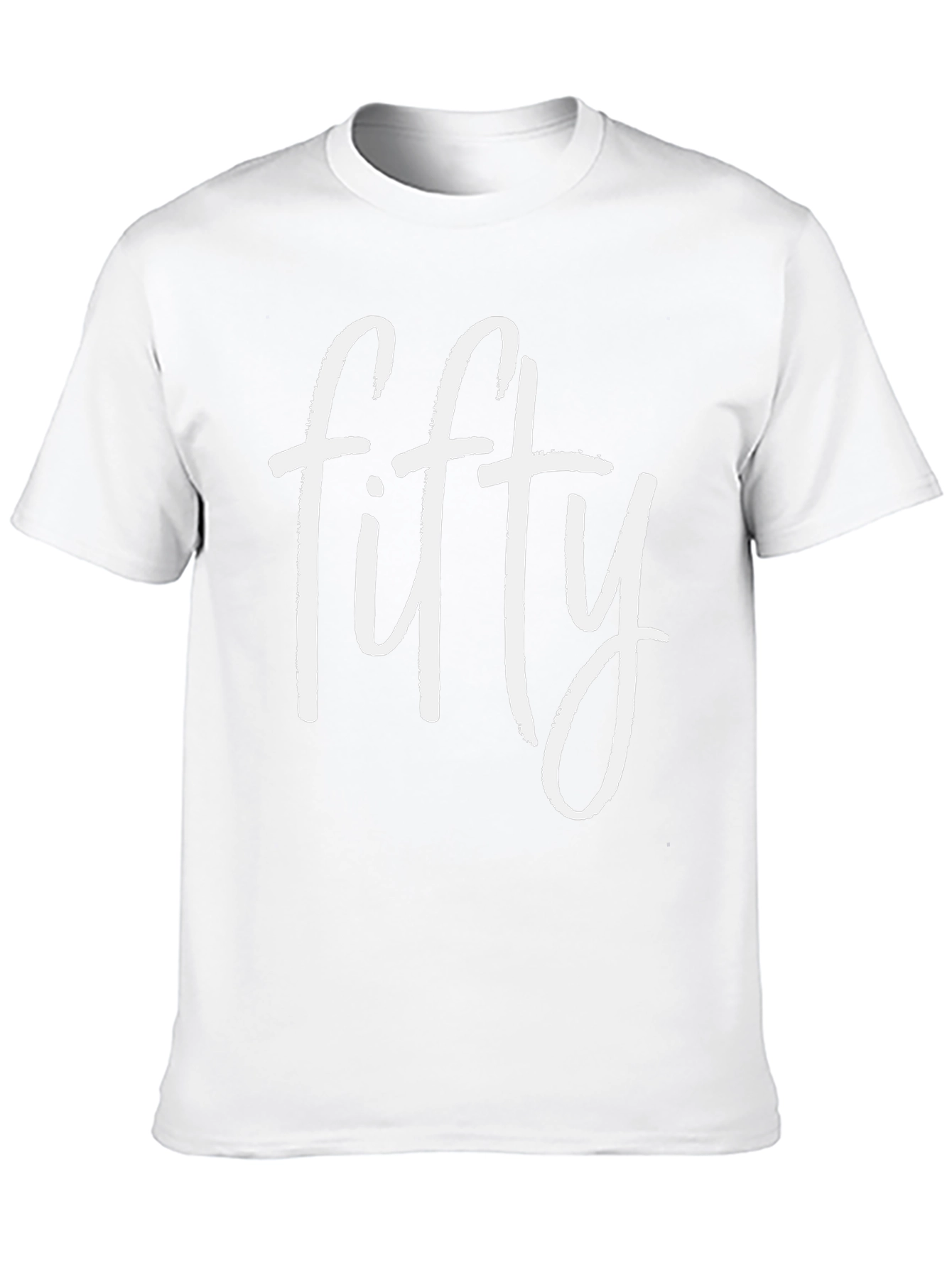Fifty Graphic Tee - Birthday Gift Idea
