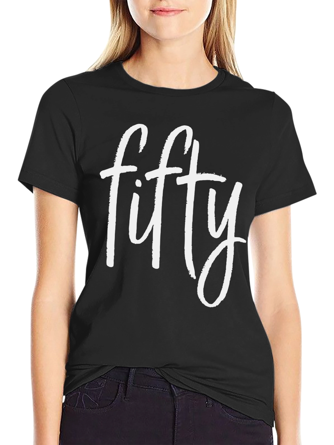 Fifty Graphic Tee - Birthday Gift Idea