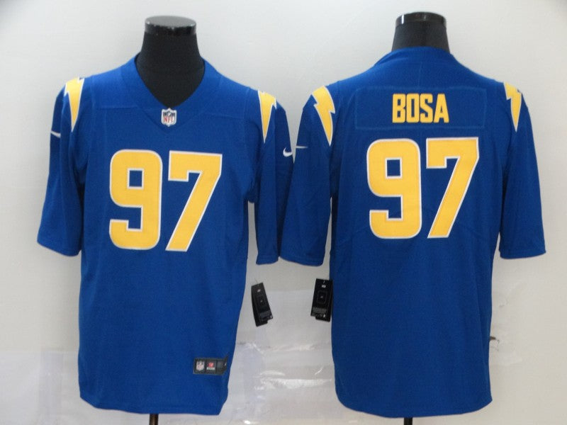Men's Los Angeles Chargers Joey Bosa #97 Blue 2nd Alternate Game Jerseys