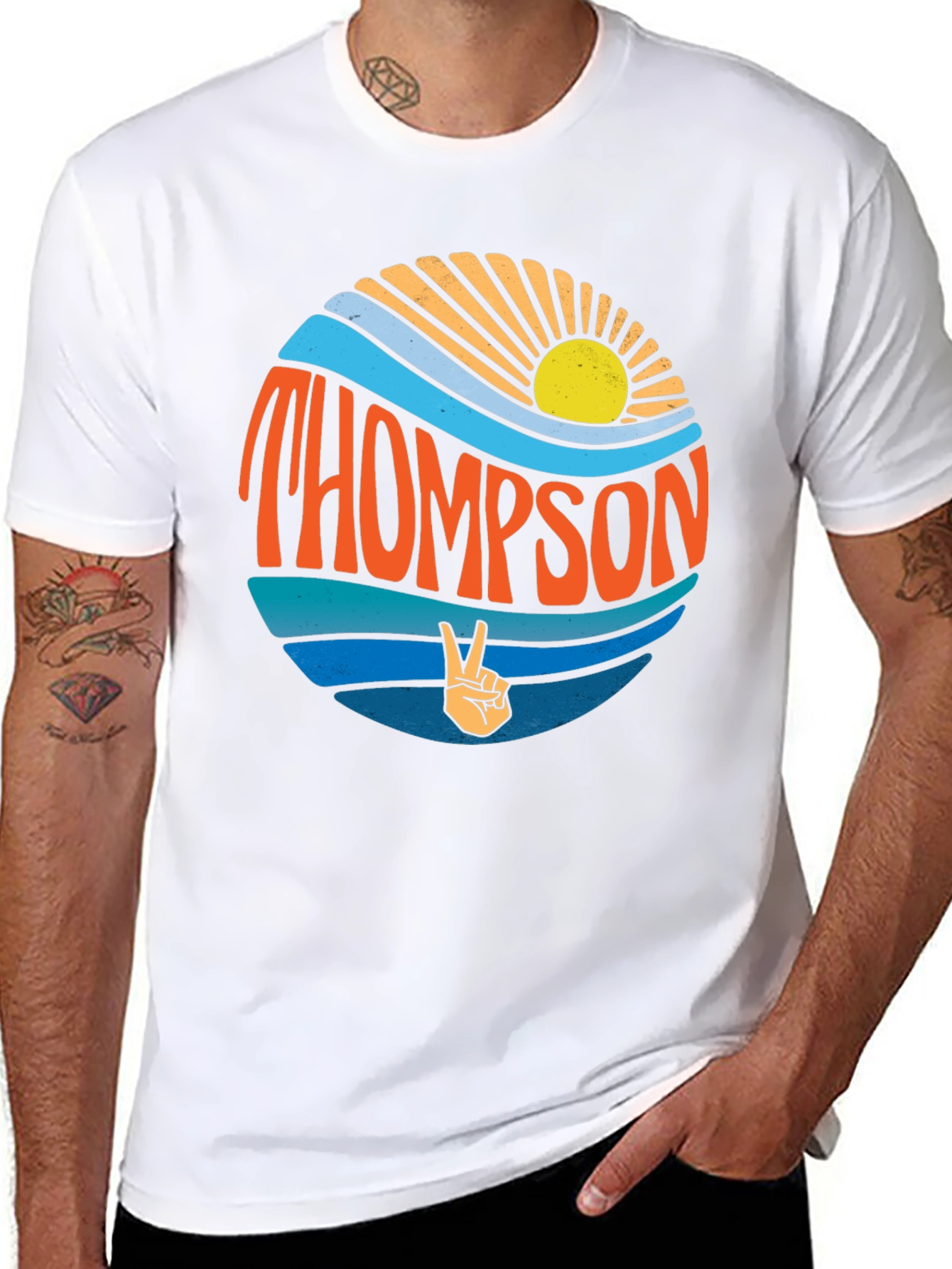 Thompson Retro Sunset T-Shirt