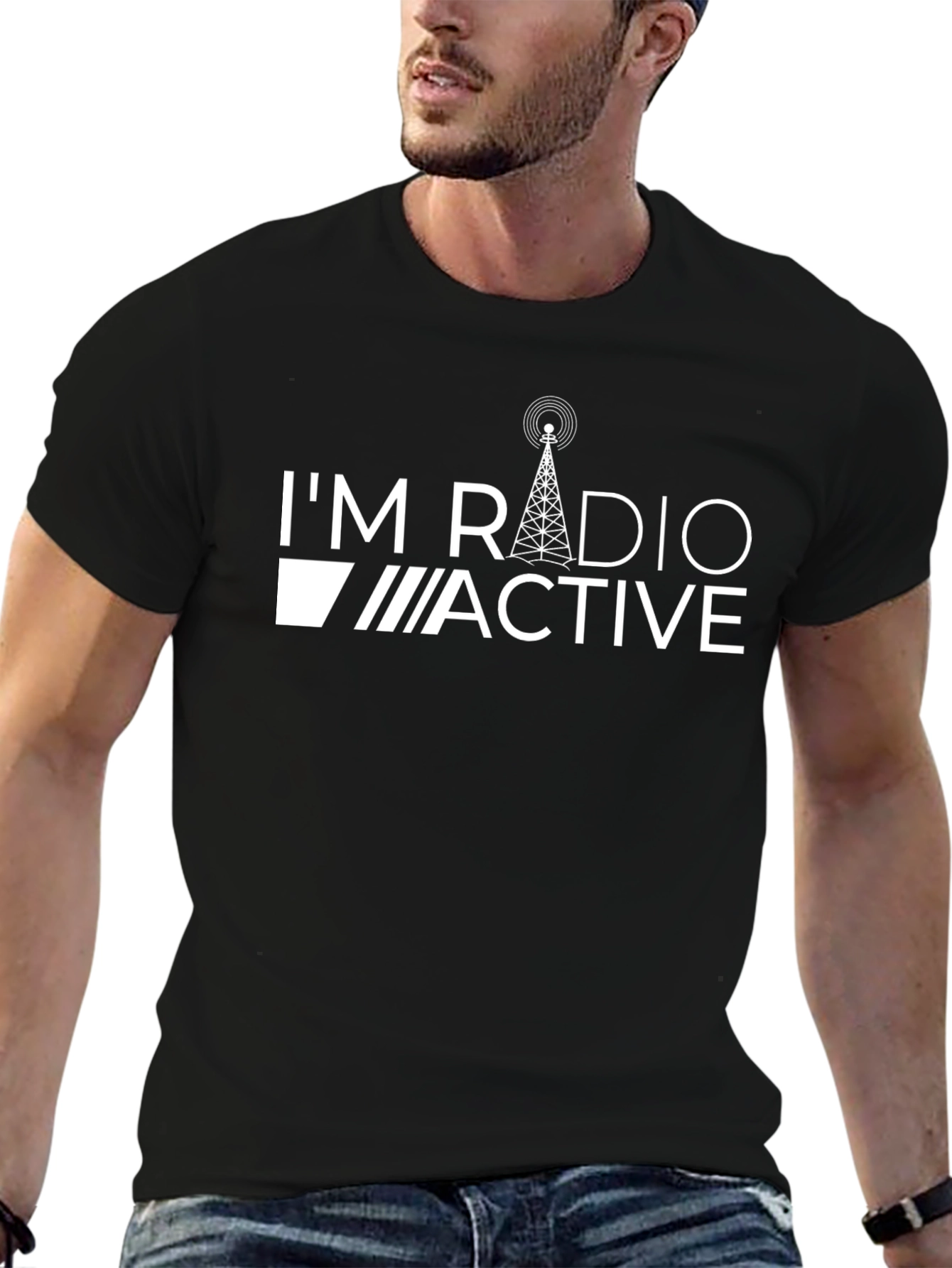Im Radio Active Graphic T-Shirt