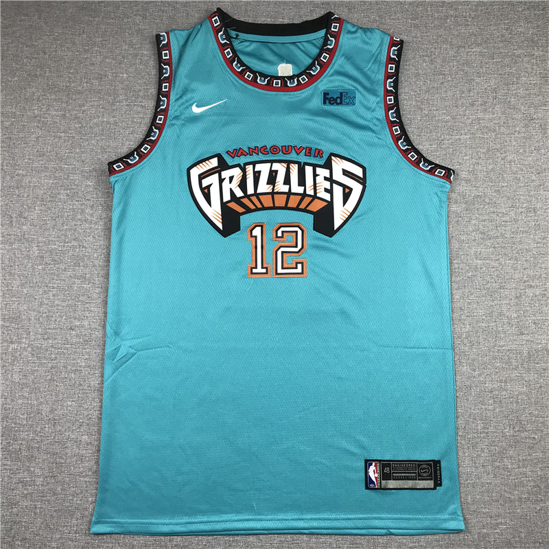 Men's Memphis Grizzlies Ja Morant #12 Green Classic Jerseys
