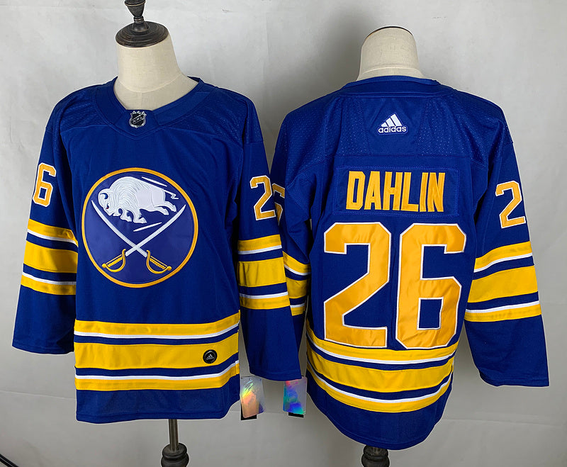 Men's Buffalo Sabres Rasmus Dahlin #26 Royal Replica Player Jerseys