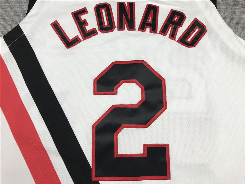 Men's LA Clippers Kawhi Leonard #2 NBA Player Jerseys - Retro White