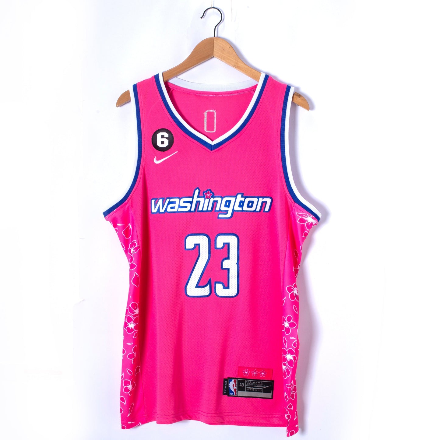 Men's Washington Wizards Michael Jordan #23 Pink 2022/23 Fastbreak Jerseys - City Edition