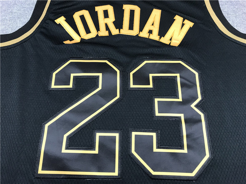 Men's Chicago Bulls Michael Jordan #23 Black Swingman Player Jerseys