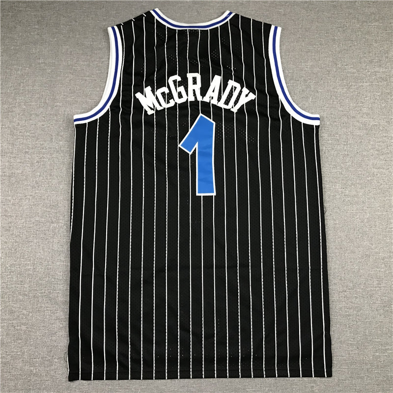 Men's Orlando Magic Tracy McGrady 2003-04 Black Hardwood Classics Swingman Jerseys