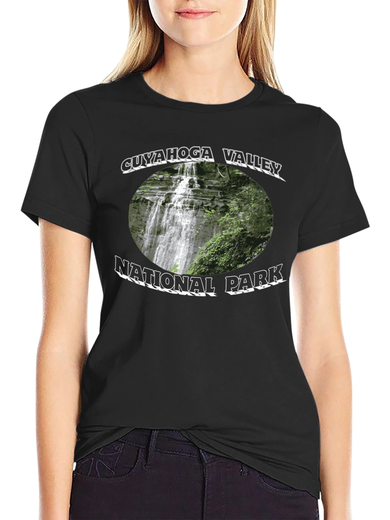 Cuyahoga Valley National Park Black T-Shirt