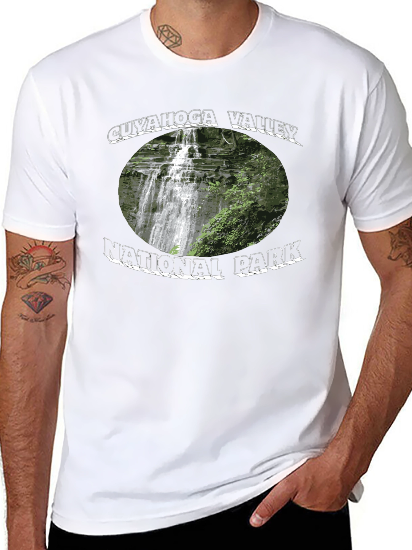 Cuyahoga Valley National Park Black T-Shirt