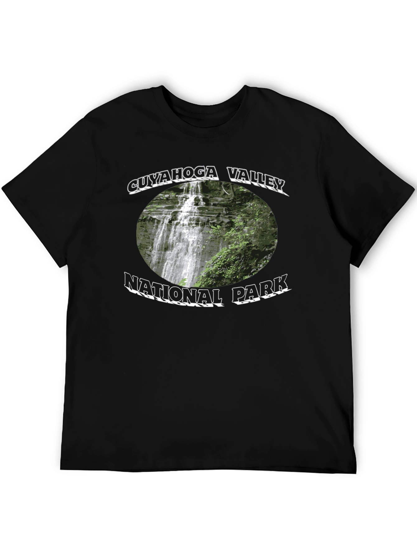 Cuyahoga Valley National Park Black T-Shirt