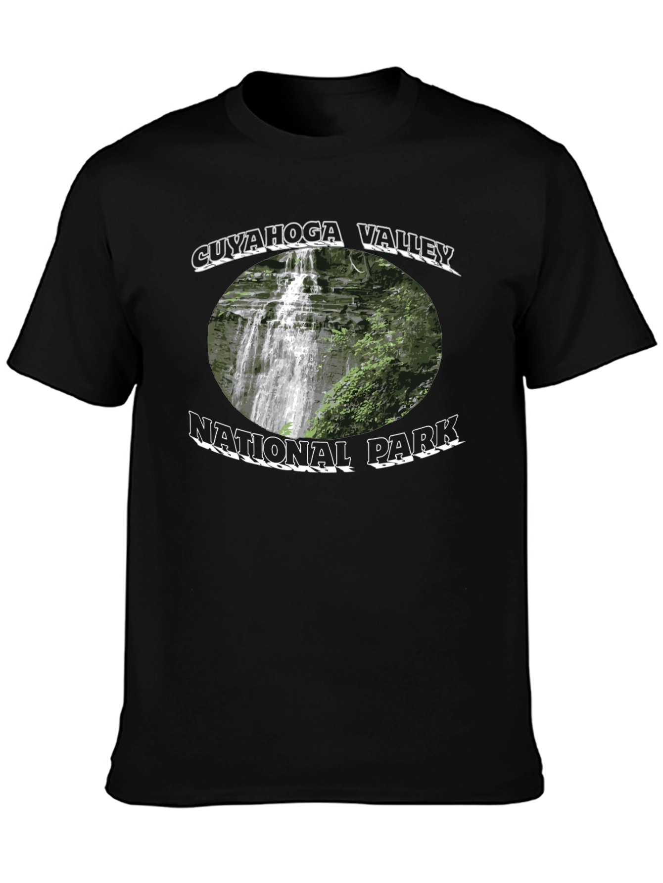 Cuyahoga Valley National Park Black T-Shirt