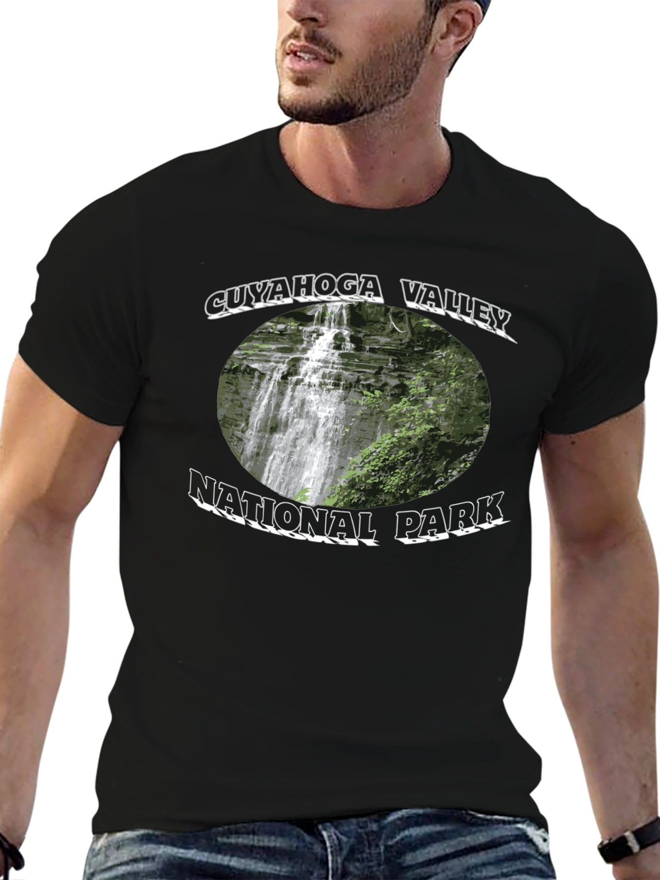 Cuyahoga Valley National Park Black T-Shirt