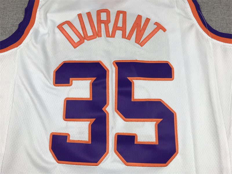 Men's Phoenix Suns Kevin Durant #35 White 2022/23 Swingman Jerseys