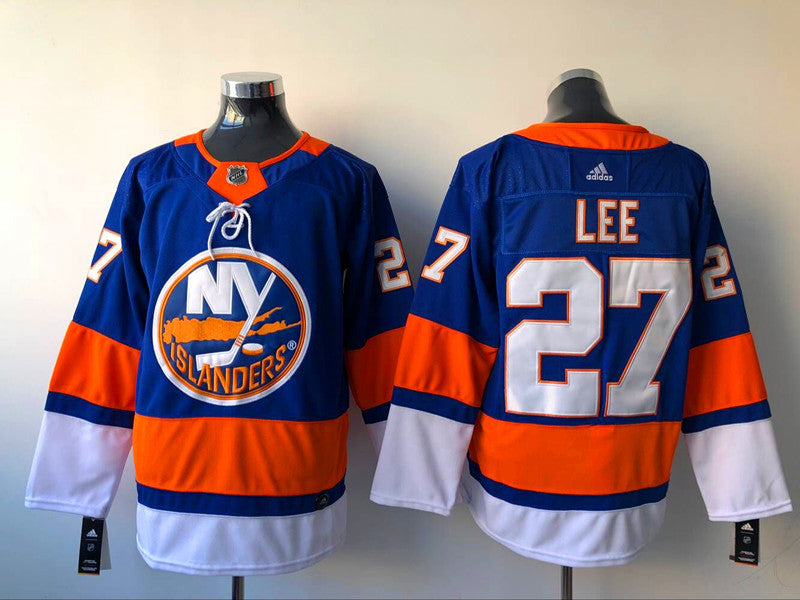Men's New York Islanders Anders Lee #27 Royal Player Jerseys