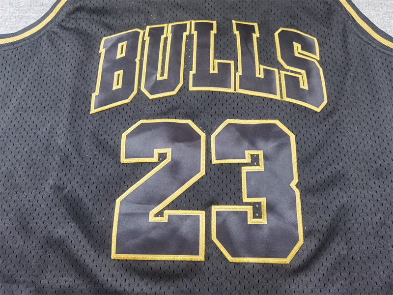 Men's Chicago Bulls Michael Jordan #23 Black 1997/98 Hardwood Classics Swingman Jerseys