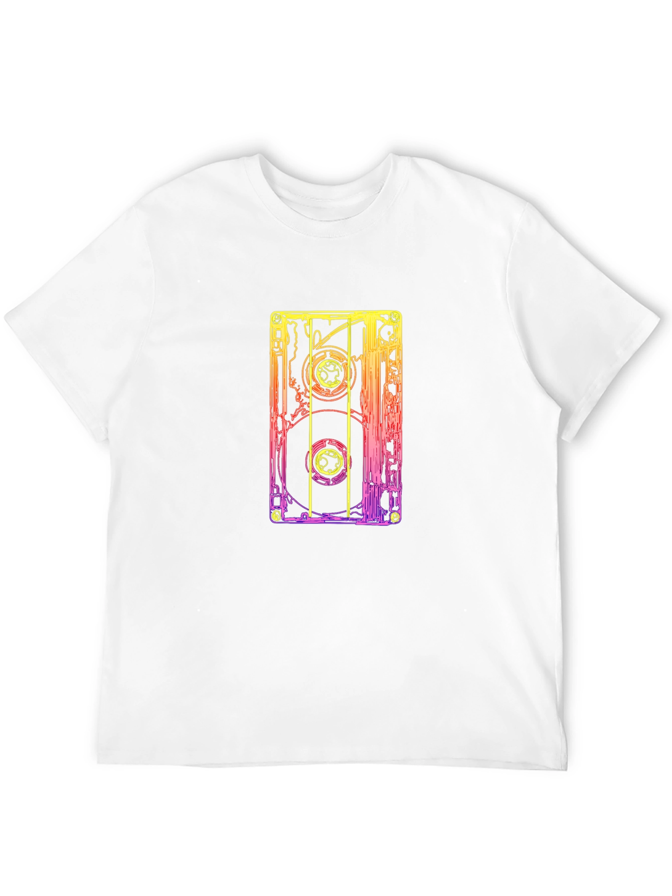 Retro Cassette Tape Graphic T-Shirt