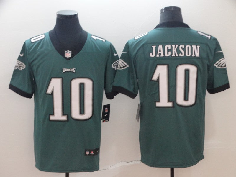 Men's Philadelphia Eagles Desean Jackson #10 Midnight Green Game Jerseys