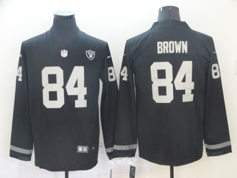 Men's Las Vegas Raiders Antonio Brown #84 Black Team Player Jerseys