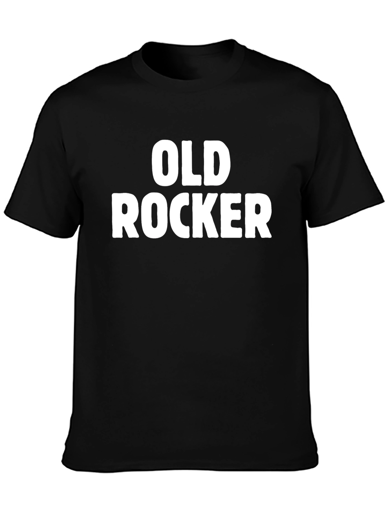 Old Rocker Graphic T-Shirt - Classic Rock Fan Tee