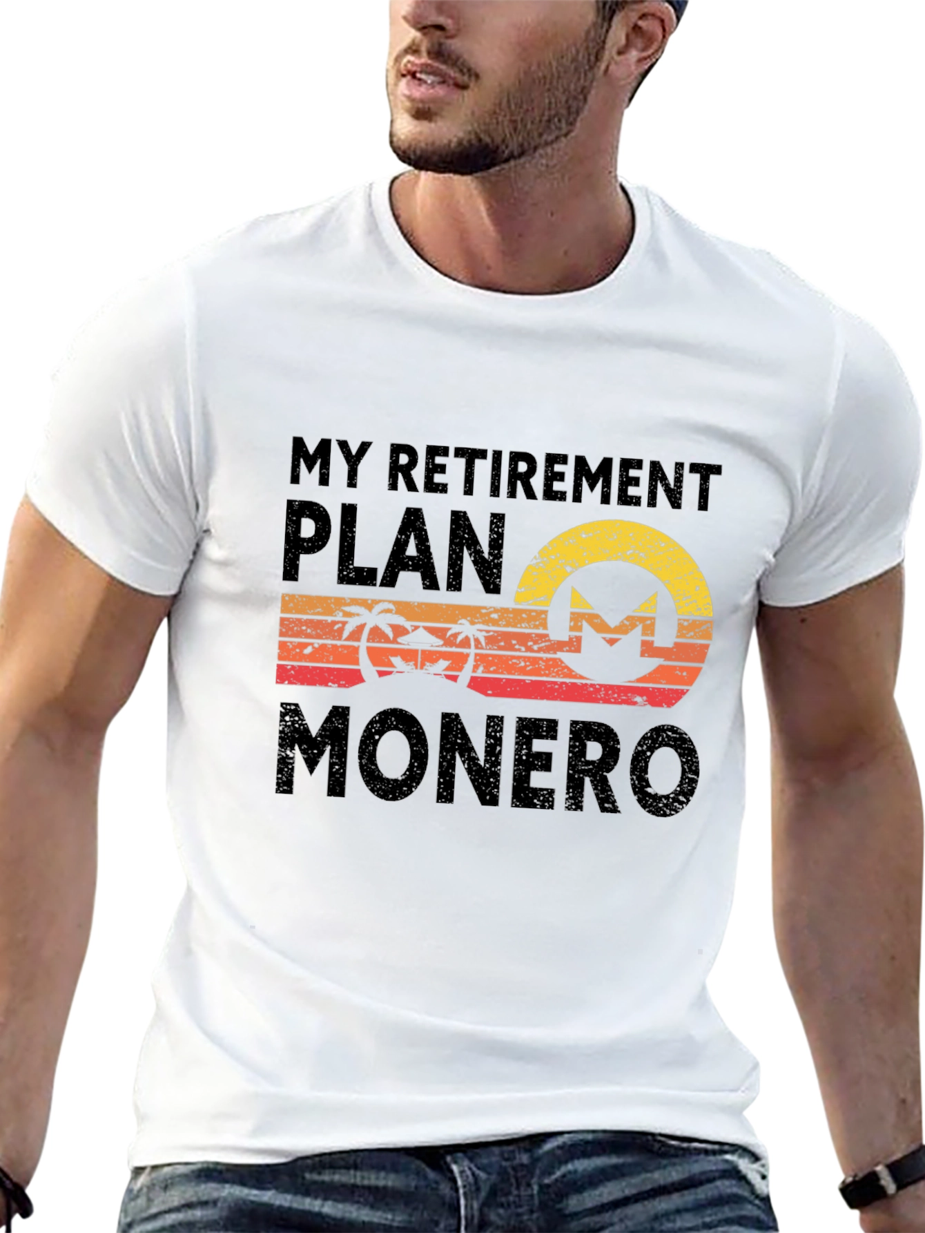 My Retirement Plan Monero Black T-Shirt