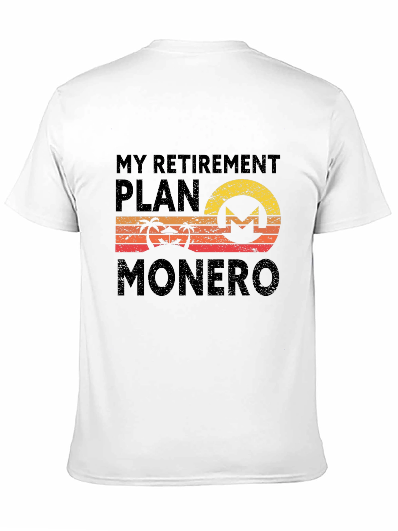 My Retirement Plan Monero Black T-Shirt