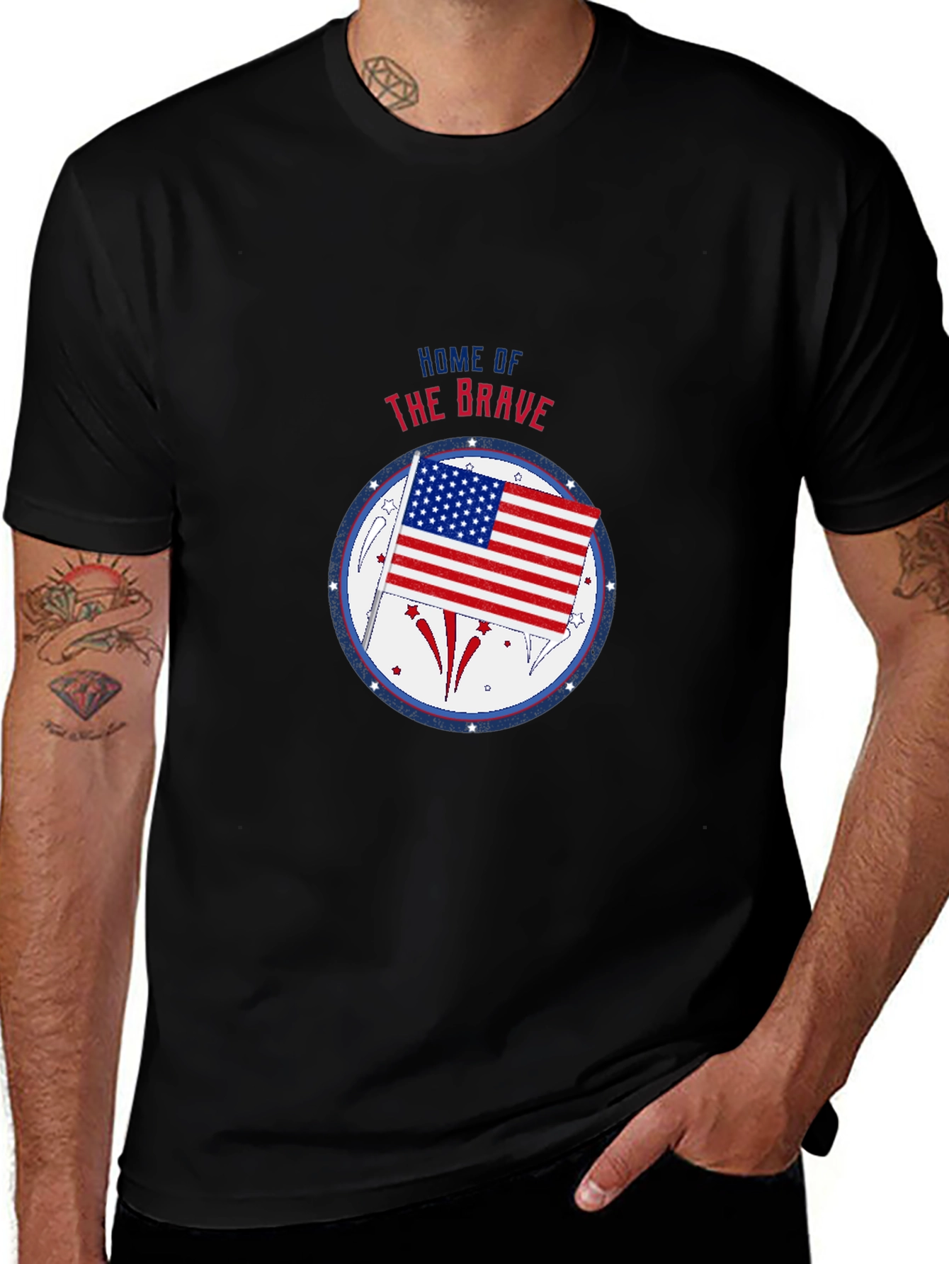 Home of the Brave Graphic T-Shirt
