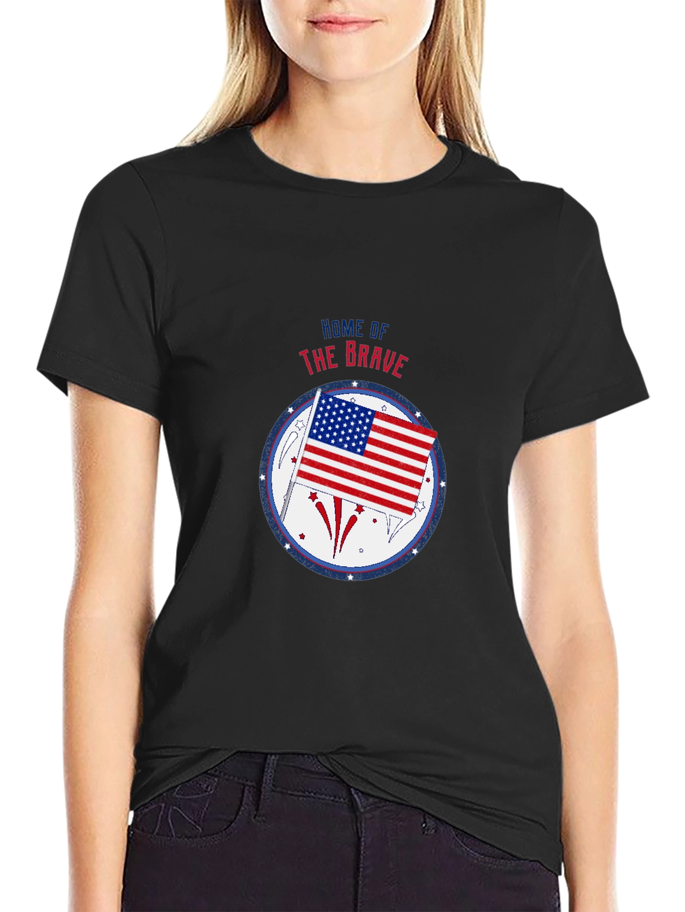 Home of the Brave Graphic T-Shirt