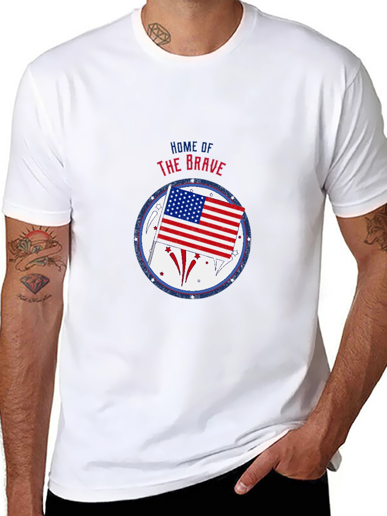 Home of the Brave Graphic T-Shirt