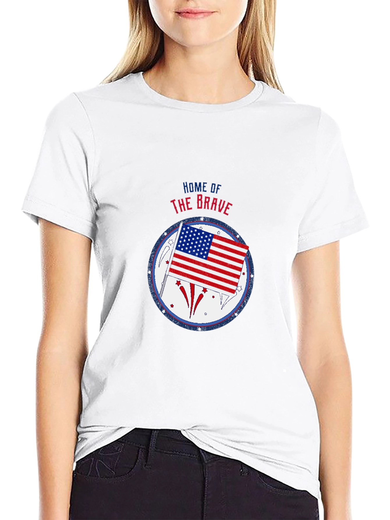 Home of the Brave Graphic T-Shirt