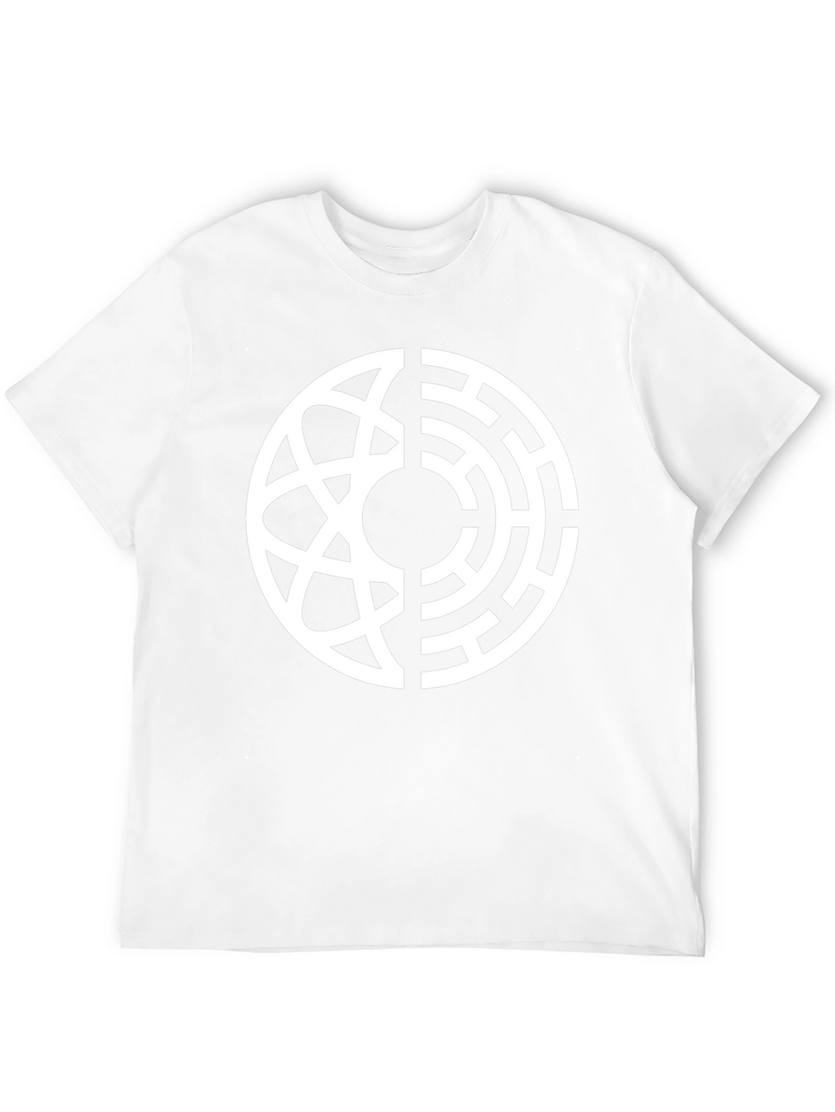 Abstract Design Black T-Shirt