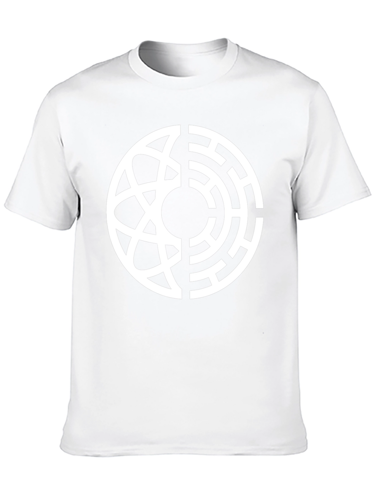 Abstract Design Black T-Shirt