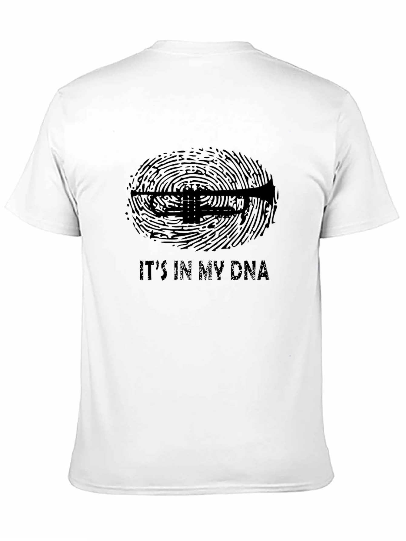Trumpet DNA Black Graphic Tee