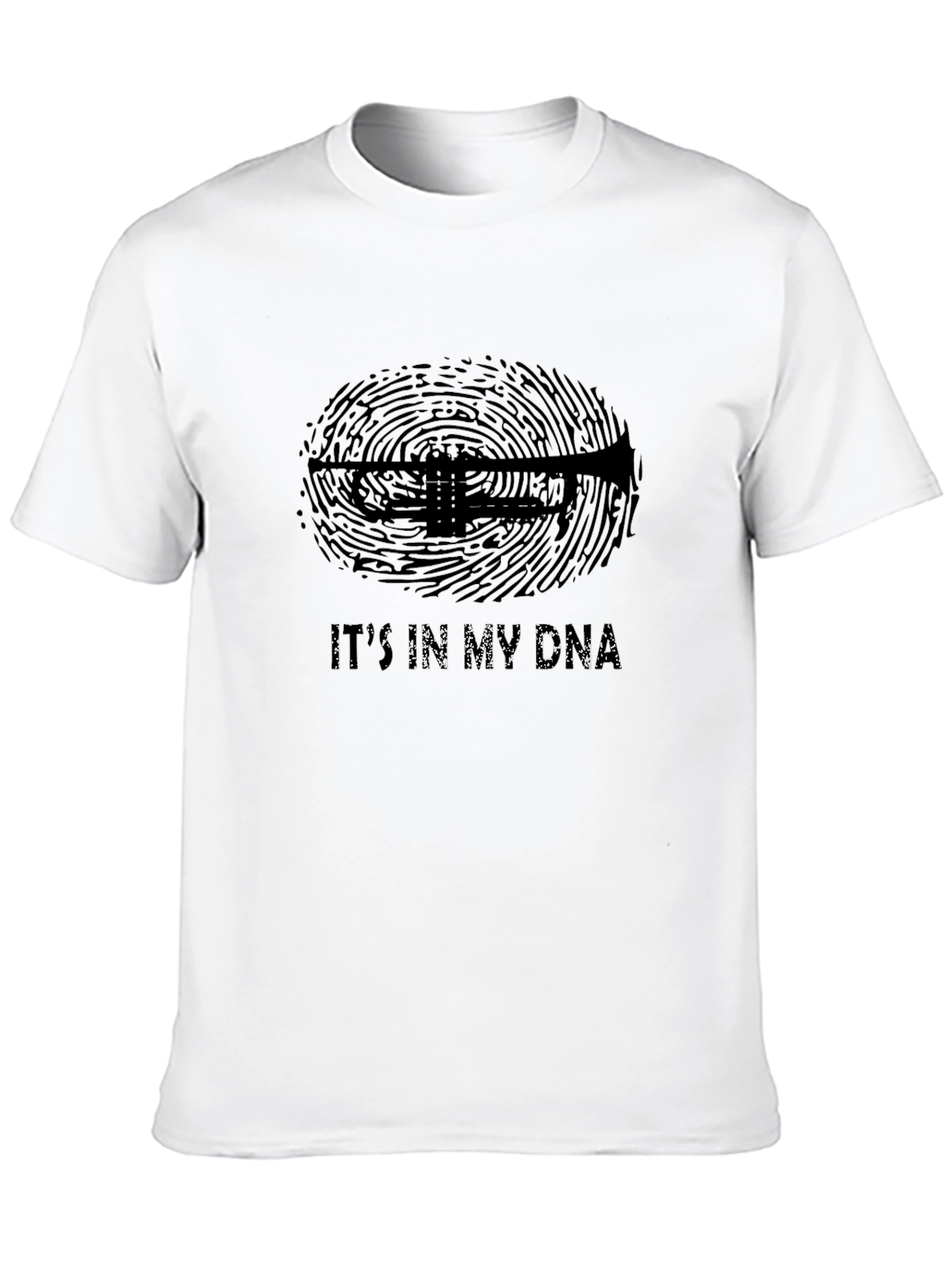 Trumpet DNA Black Graphic Tee