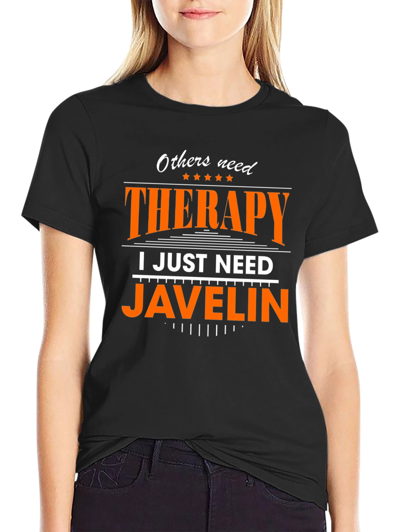 Therapy Javelin T-Shirt -  Funny Athlete Tee