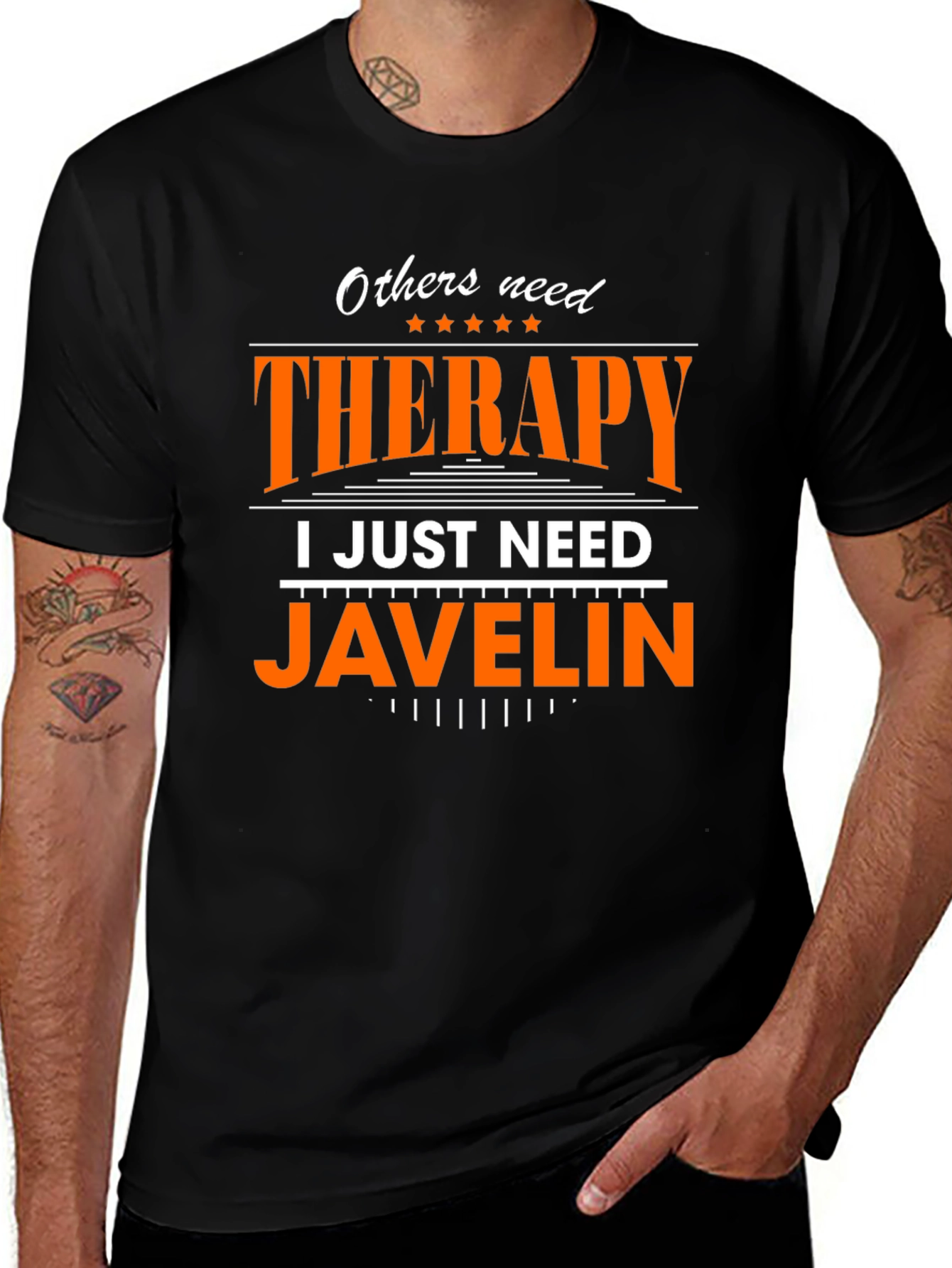 Therapy Javelin T-Shirt -  Funny Athlete Tee