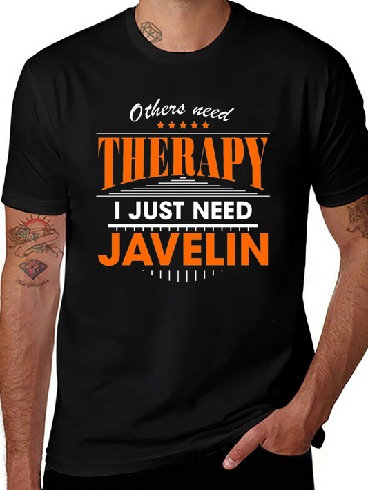 Therapy Javelin T-Shirt -  Funny Athlete Tee
