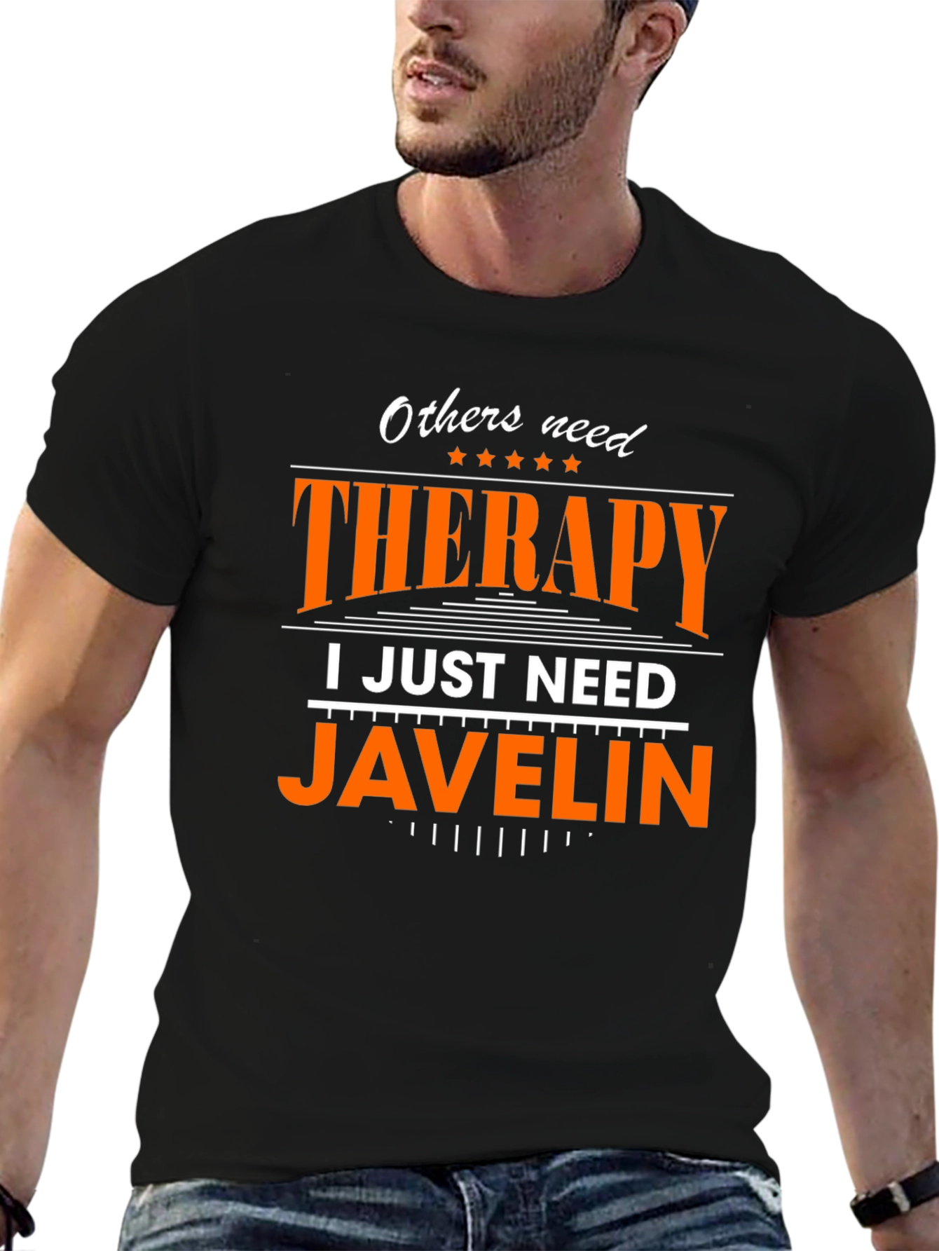 Therapy Javelin T-Shirt -  Funny Athlete Tee