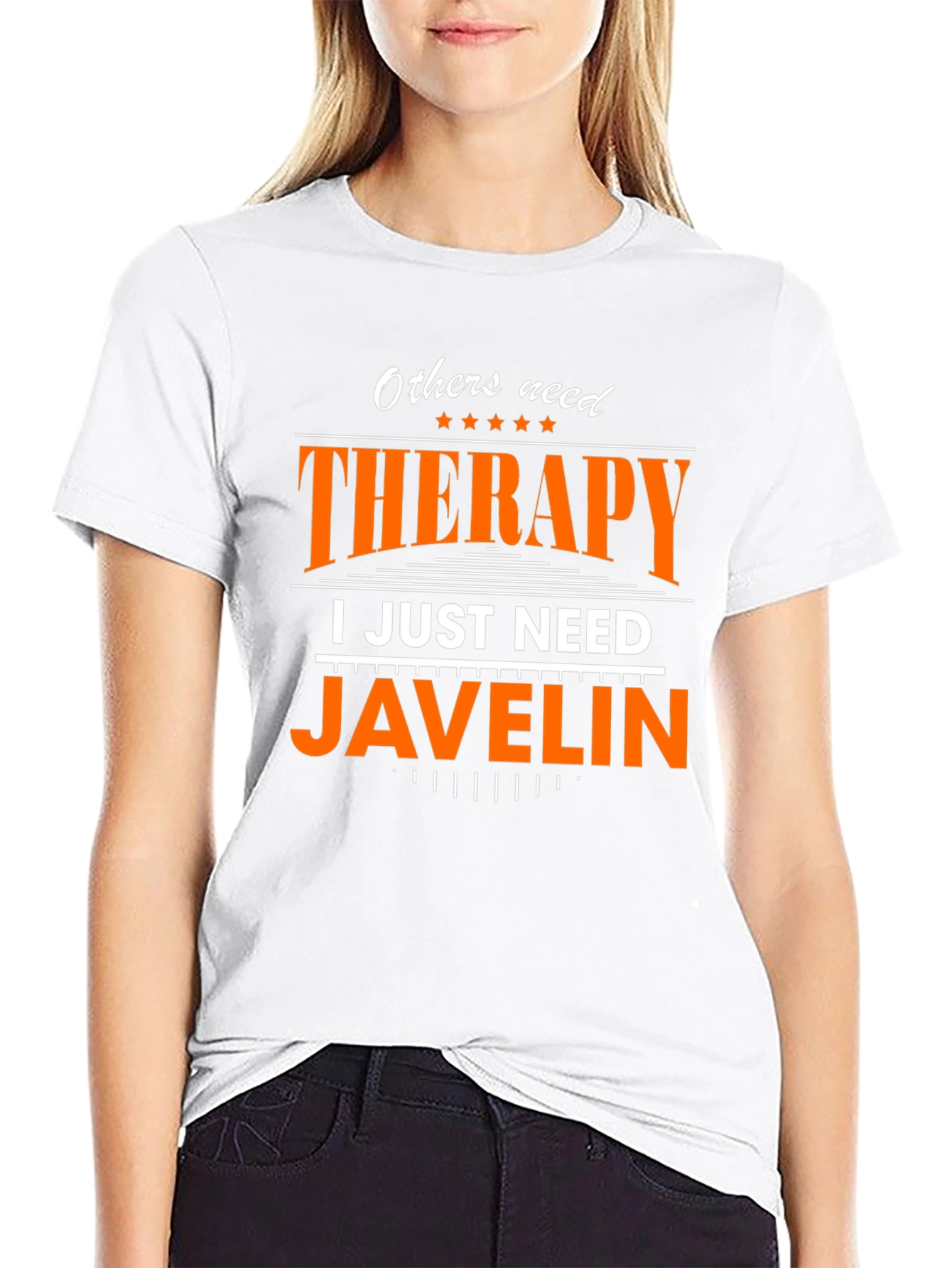 Therapy Javelin T-Shirt -  Funny Athlete Tee