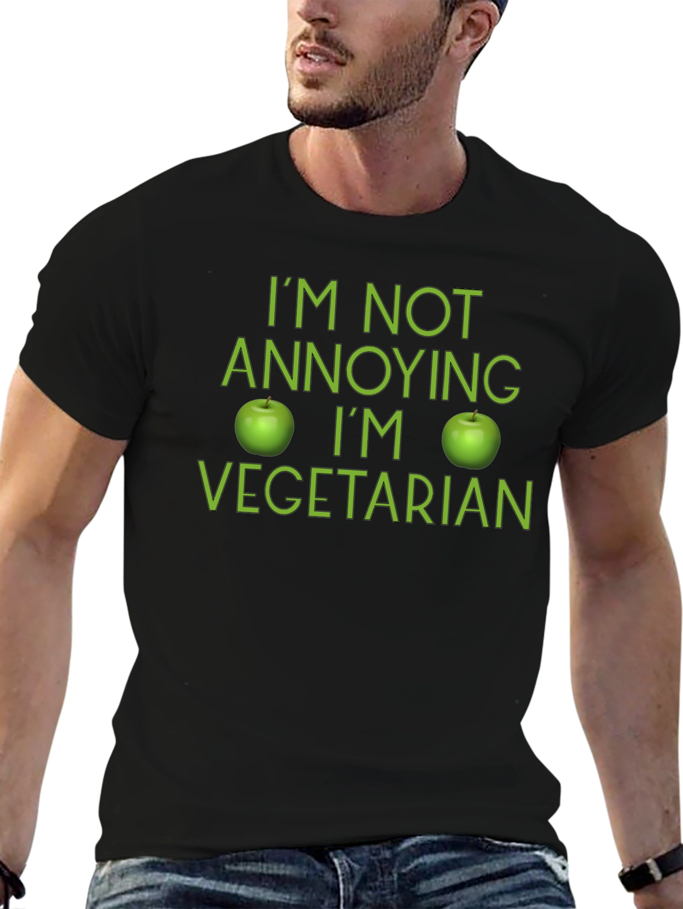 Im Not Annoying Im Vegetarian T-Shirt