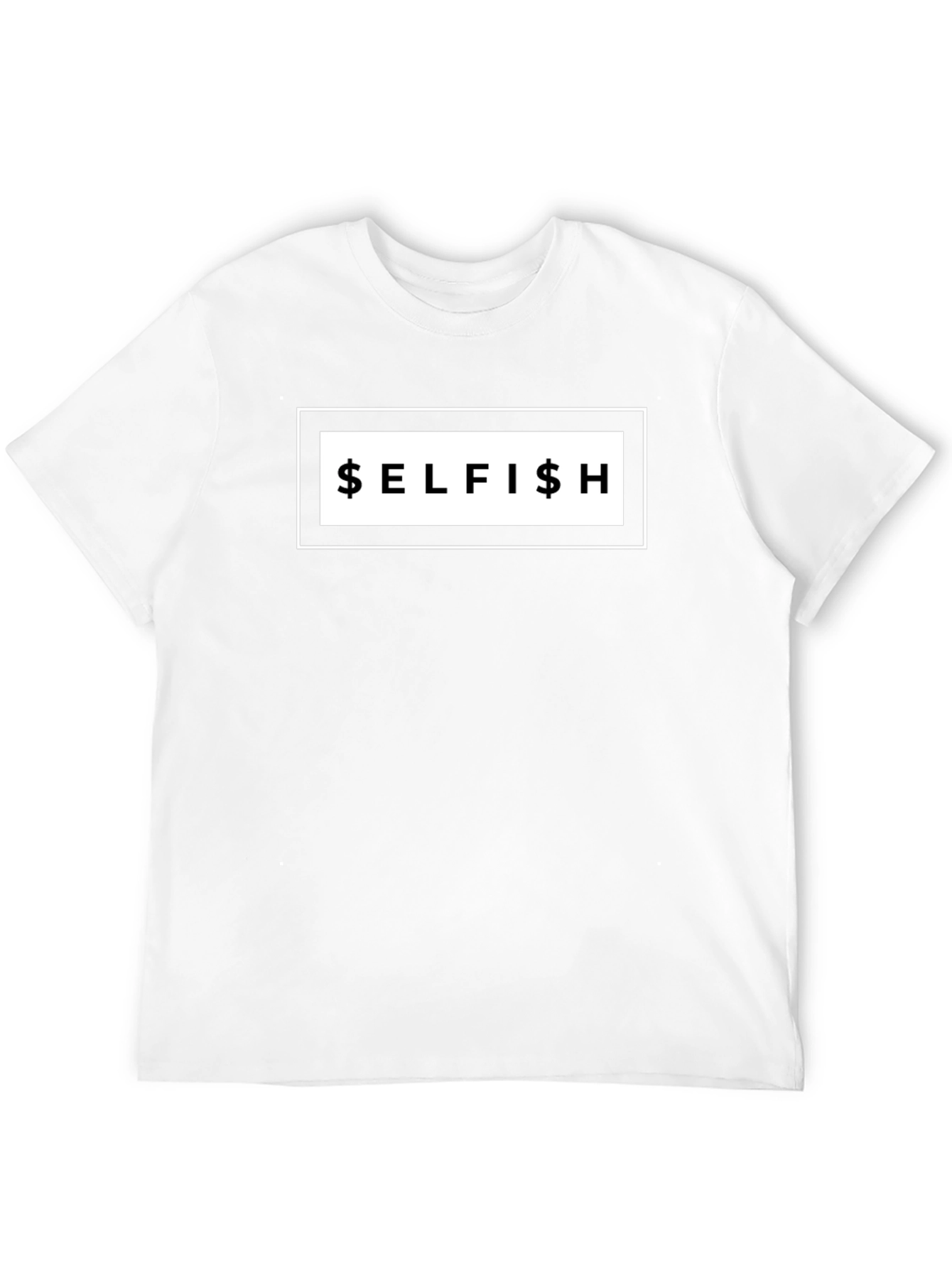 Selfish Graphic Tee - Bold Statement T-Shirt