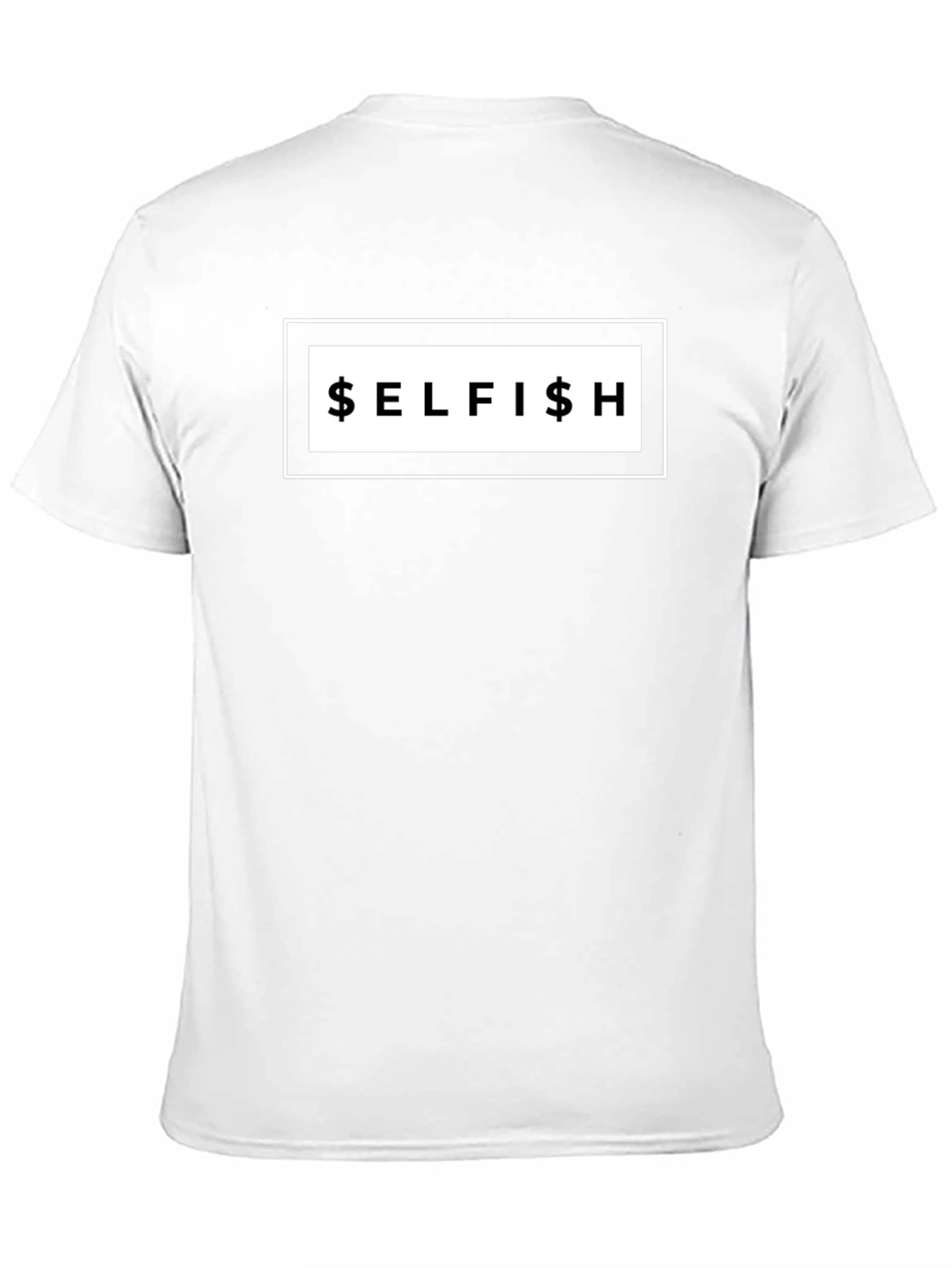 Selfish Graphic Tee - Bold Statement T-Shirt
